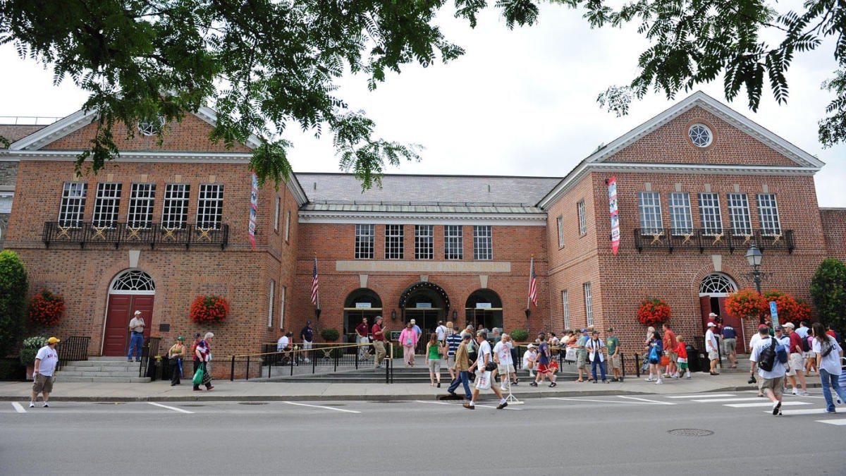 Baseball hall of fame cooperstown hi-res stock photography and