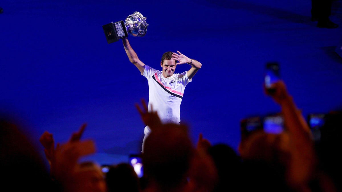 Vejfremstillingsproces deltage Mediate Australian Open: Roger Federer delivers tearful speech after 20th Grand  Slam title - CBSSports.com