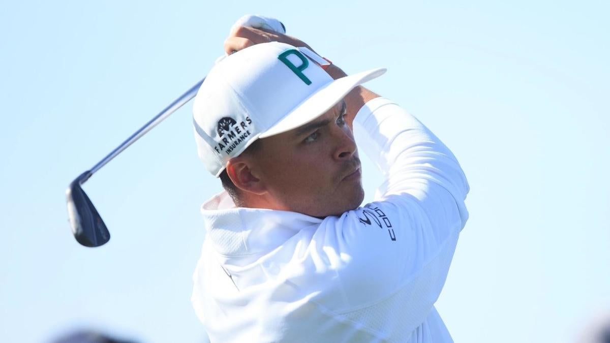 p on rickie fowler's hat