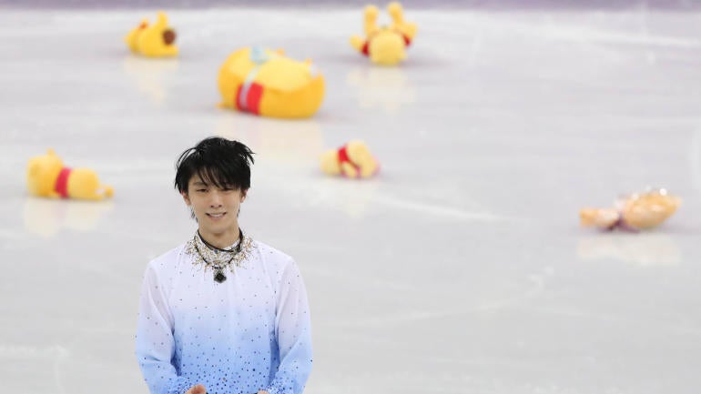 2018 Winter Olympics LOOK: Yuzuru Hanyu skated so well it rained Winnie ...