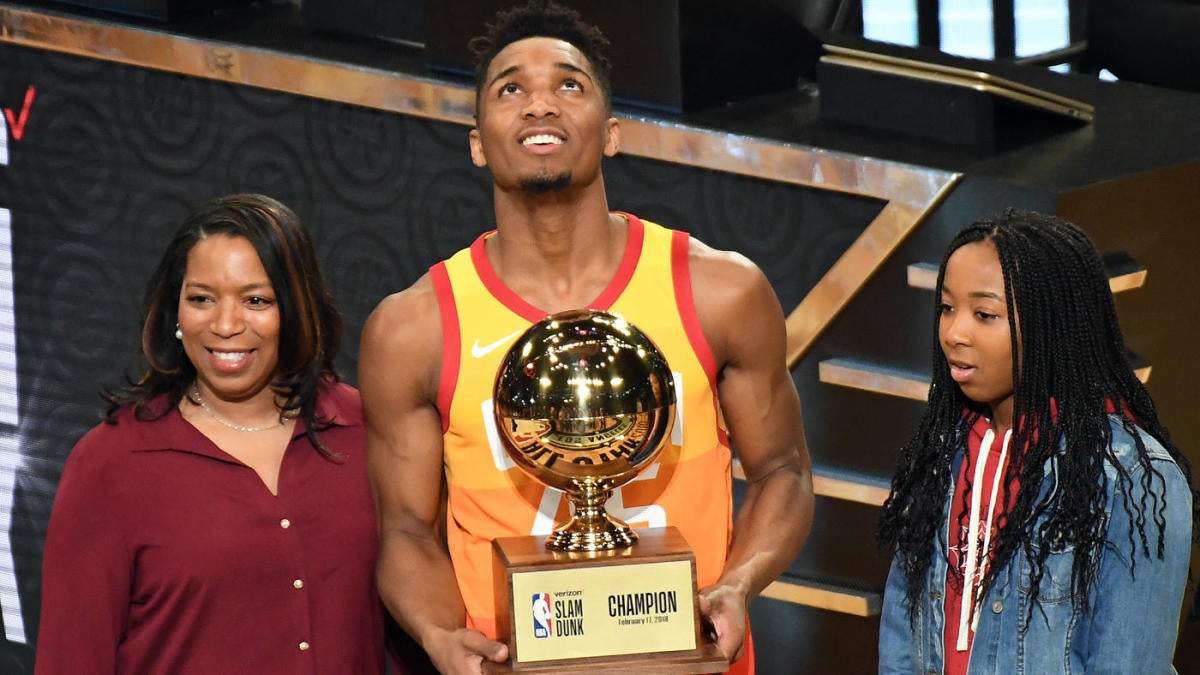 Donovan Mitchell won the NBA Slam Dunk Contest -- good news for