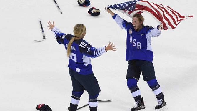 Olympics: Ice Hockey-Women Team Final - USA-CAN