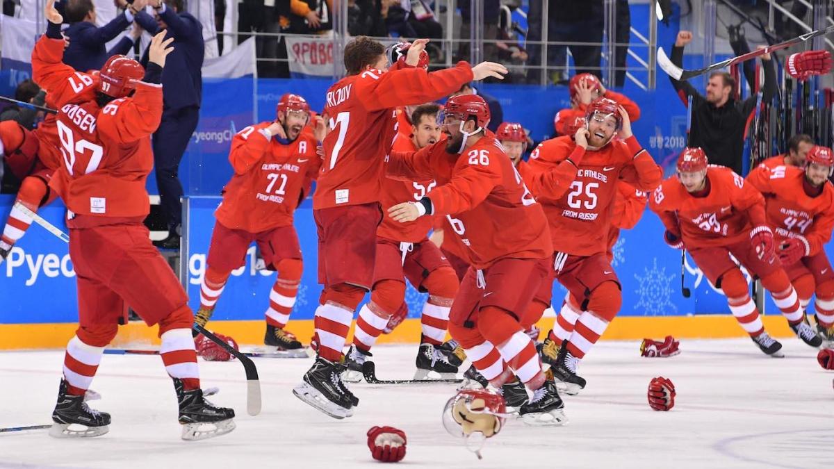 Winter Olympics Men's Hockey TV schedule, medal game results, group