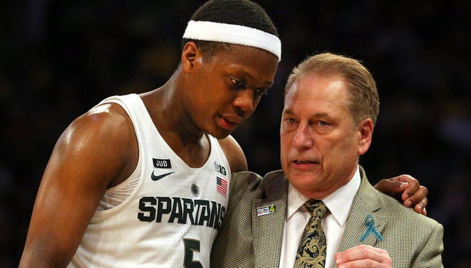 NCAA Basketball: Big Ten Conference Tournament-Michigan State vs Wisconsin
