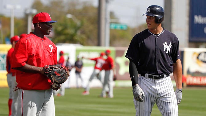 MLB: Philadelphia Phillies at New York Yankees