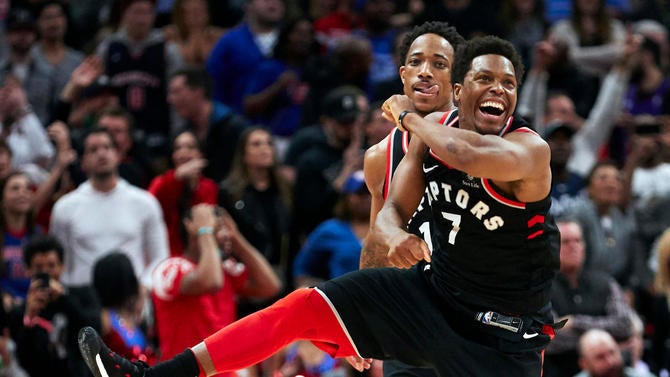 Kyle Lowry DeMar DeRozan