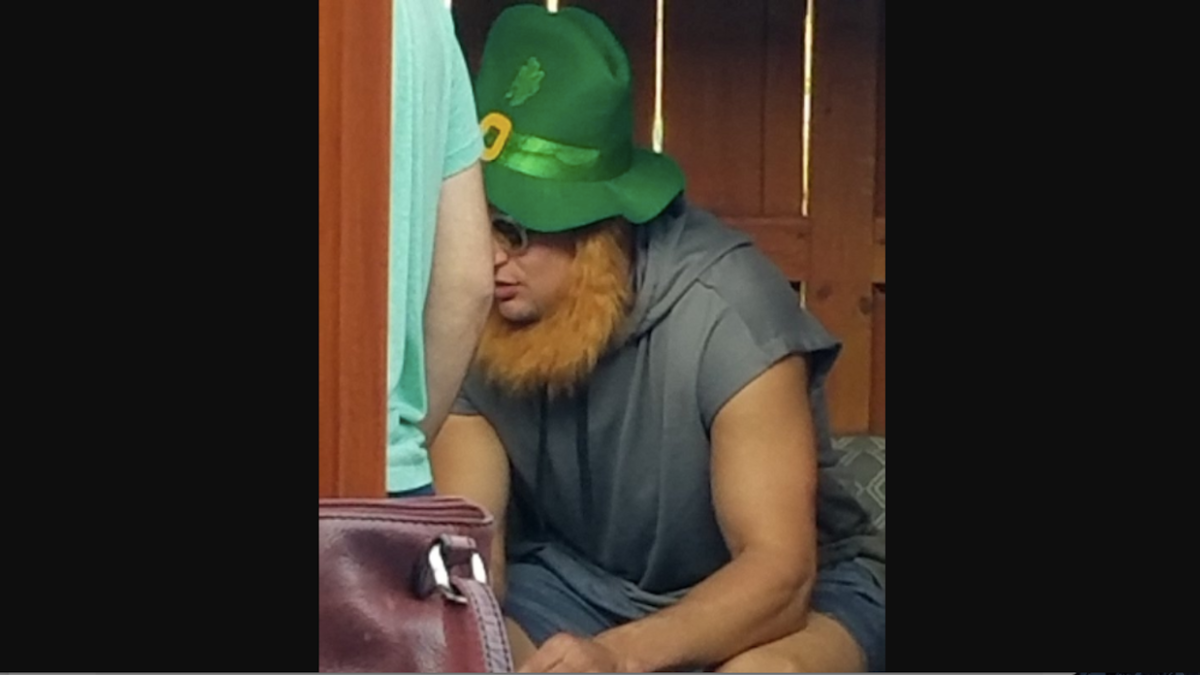 CBS writer John Breech's bachelor party included Rob Gronkowski dressed as  a leprechaun