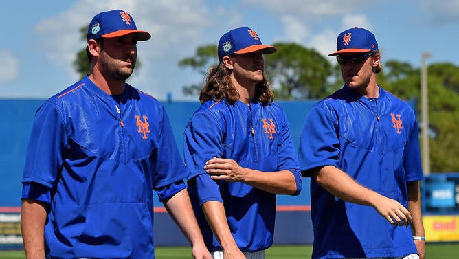 MLB: Spring Training-Miami Marlins at New York Mets