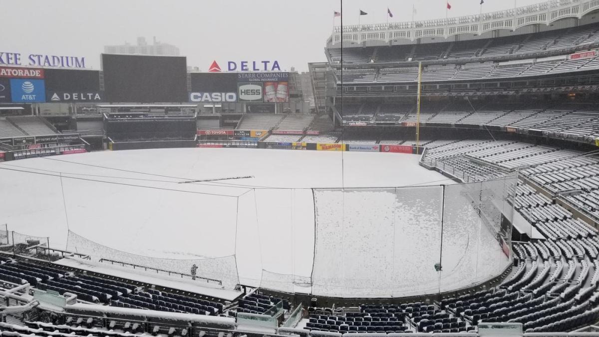 Yankee Stadium Opening Day postponed due to snow: Stanton's first