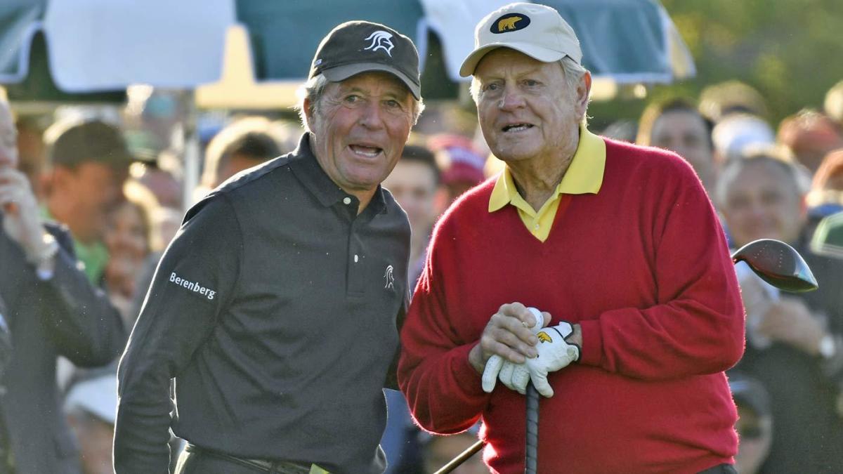 Masters 2019: Jack Nicklaus, Gary Player start event with honorary ...