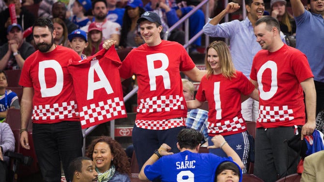 Dario Saric fans