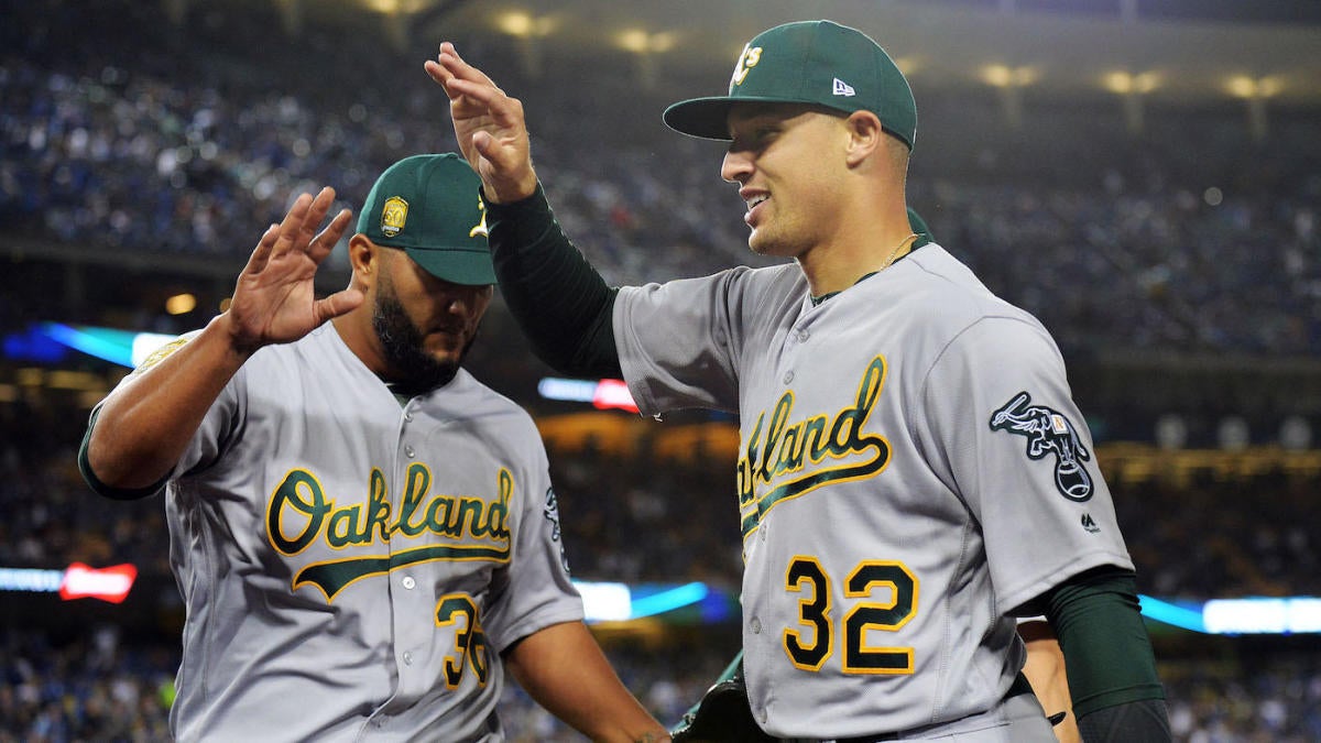 Trayce Thompson joins brother Klay in Oakland after A's claim him - ABC7  New York