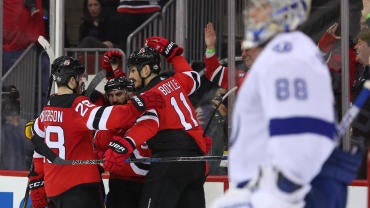 NHL: Stanley Cup Playoffs-Tampa Bay Lightning at New Jersey Devils