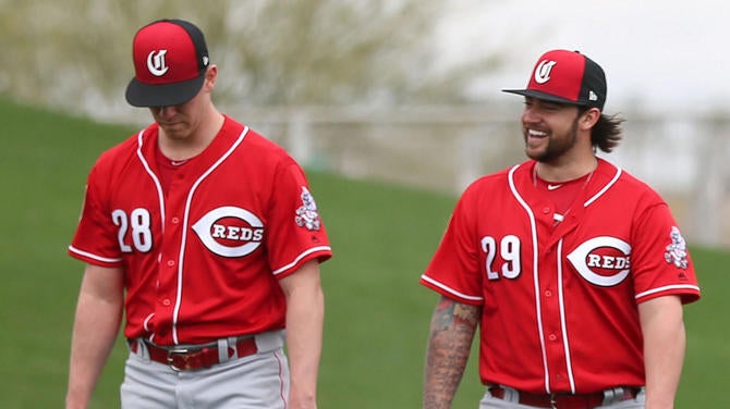 MLB: Cincinnati Reds-Workouts