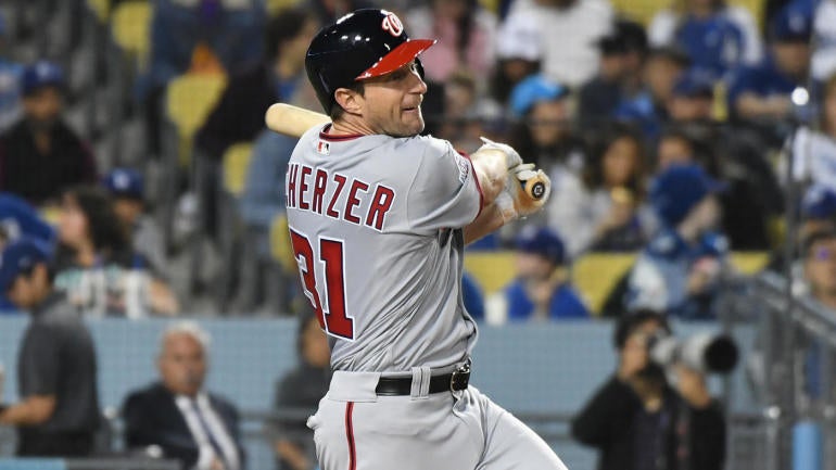 MLB Friday scores, highlights, live team updates, news: Scherzer over Kershaw; Red Sox win again