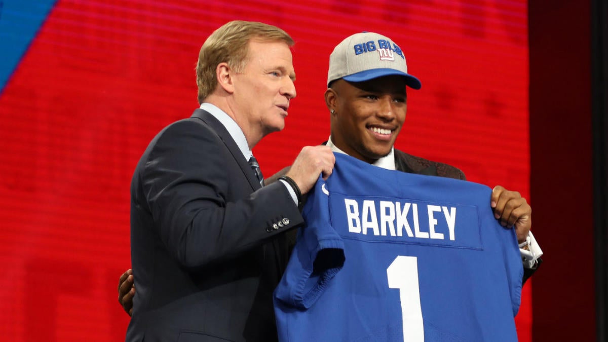 2018 NFL Draft: Giants GM explains why team passed on QB for Saquon ...