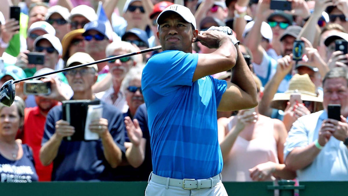 2018 Players Championship Tiger Woods drains his firstever eagle at