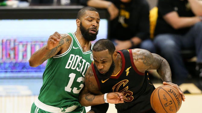 Marcus Morris LeBron James