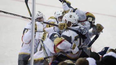 NHL: Stanley Cup Playoffs-Vegas Golden Knights at Winnipeg Jets