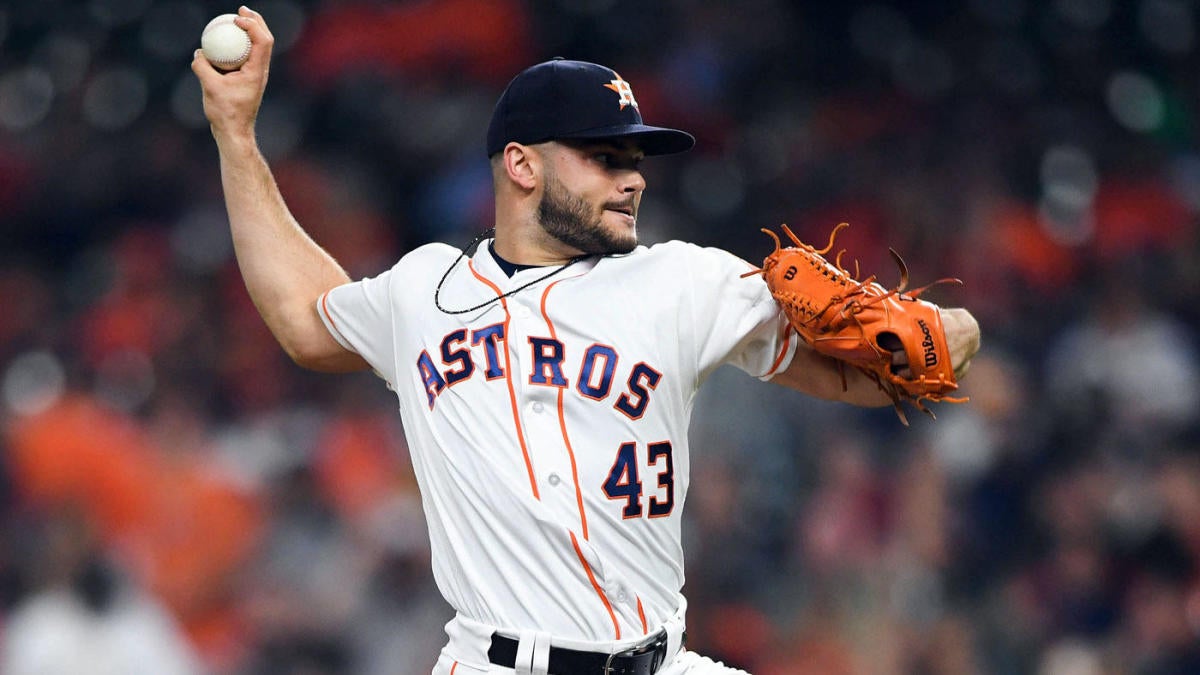 Lance McCullers Jr. of the Houston Astros meets with the media after  News Photo - Getty Images