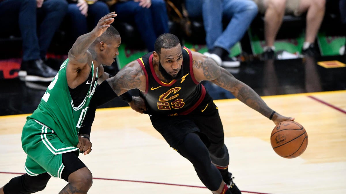 LeBron James beats Celtics, leads Cavs to 2018 NBA Finals.