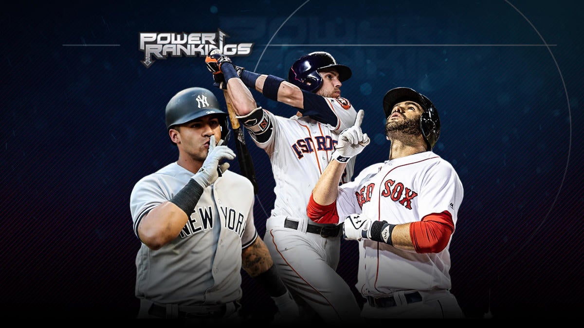 Mlb Power Rankings Our Way Too Early 2019 Outlook Puts The Champion Red Sox Above All Contenders Cbssports Com