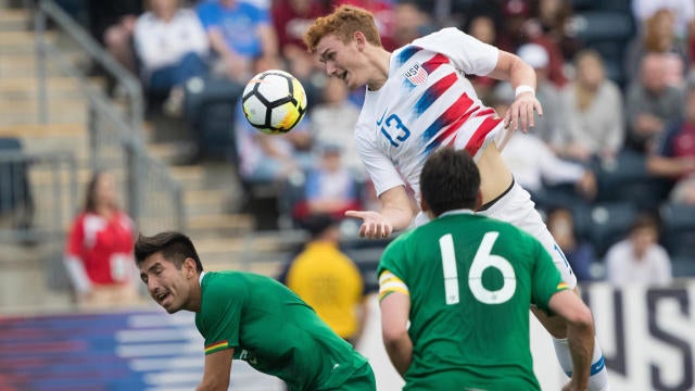 Usmnt Vs Bolivia Teenage Striker Josh Sargent Shows Off His Skill With Debut Goal Cbssports Com