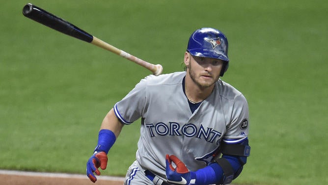 MLB: Game Two-Toronto Blue Jays at Cleveland Indians