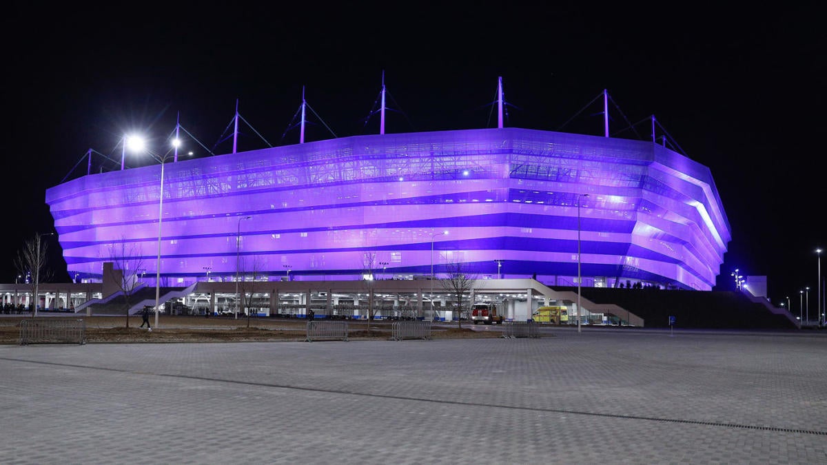 Visiting Spartak Stadium, A World Cup Stadium in Moscow, Russia