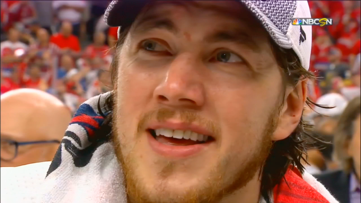 Grab a tissue, and watch T.J. Oshie's emotional Stanley Cup interview