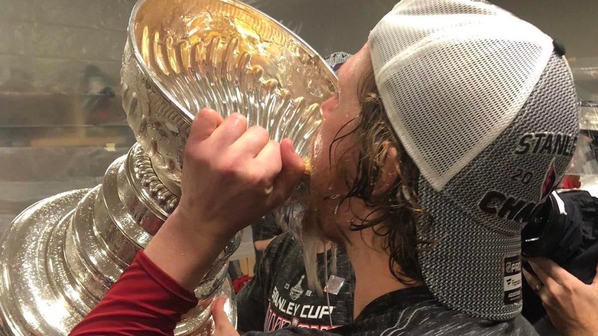 Stanley Cup Final 2018: The Washington Capitals' locker room party was