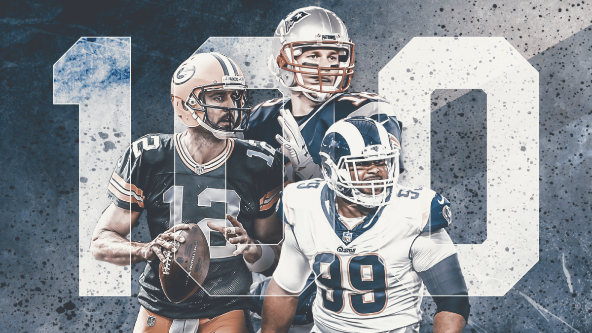 Top 100 NFL Players 2018: Rodgers tops Brady No. 1, Jaguars have most on list - CBSSports.com