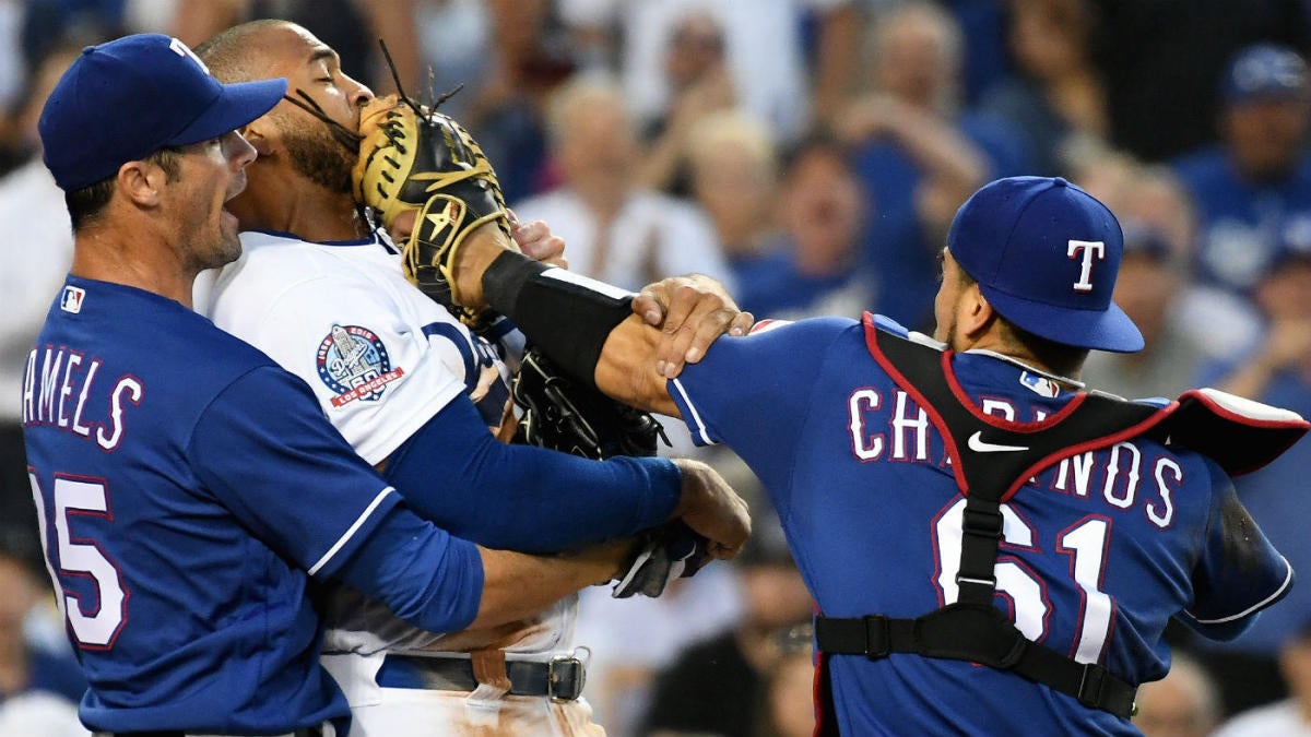 MLB suspends Rangers' Robinson Chirinos and Dodgers' Matt Kemp one