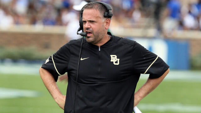 Matt Rhule addresses reports of interest from NFL teams, says he plans to  coach Baylor next season