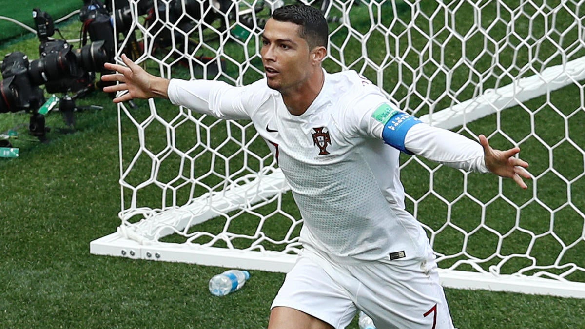 Goatee & goals turn this into Cristiano Ronaldo's World Cup