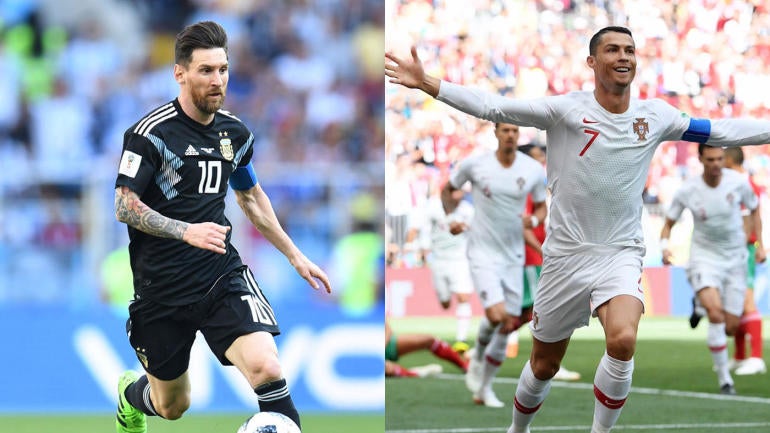 Cristiano Ronaldo vs. Lionel Messi at the 2018 World Cup: Argentina and
