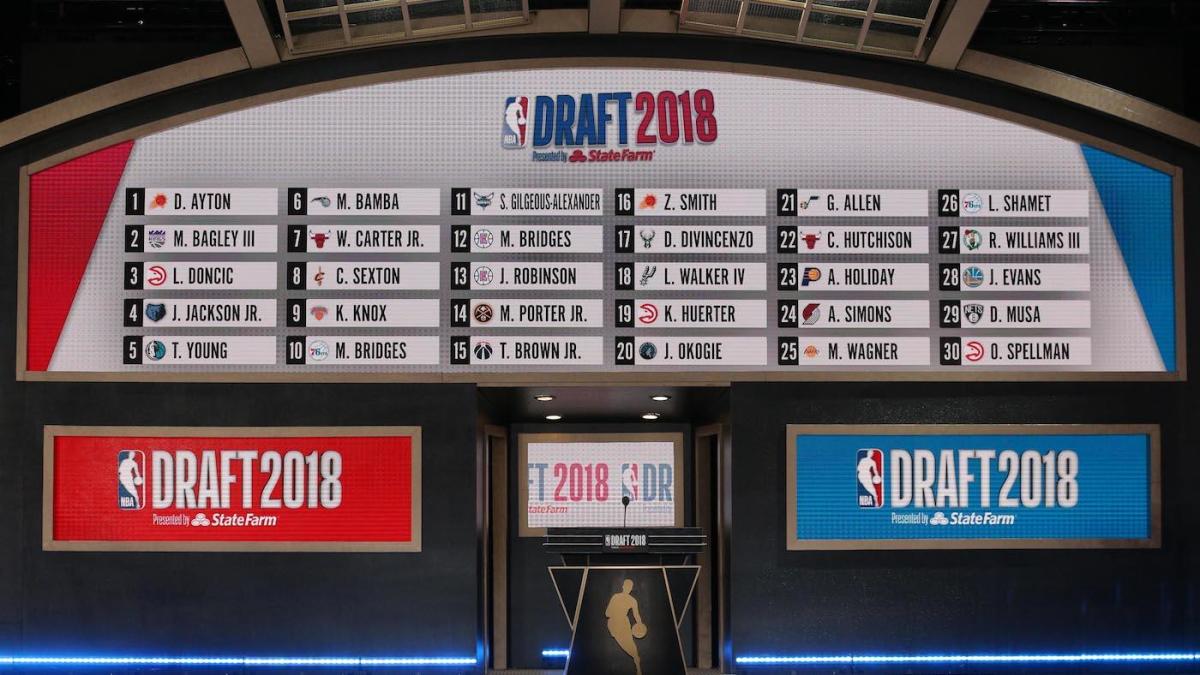 2018 NBA Draft results: News, updates, picks after Suns take DeAndre Ayton  with No. 1 overall pick 