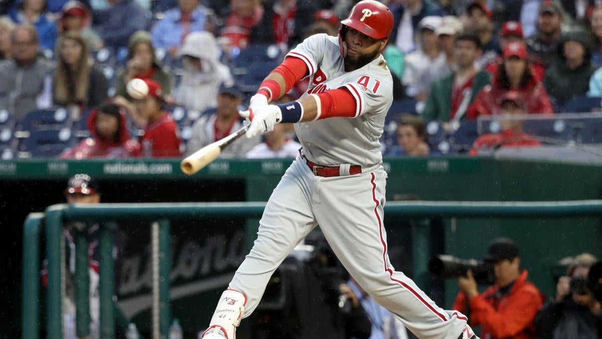 The Phillies' Carlos Santana promised a leukemia patient he'd hit a homer.  Then he did.