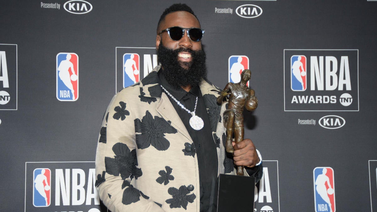 Nba Awards 18 James Harden Says He Should Ve Won 17 Mvp Too And He S Right Cbssports Com