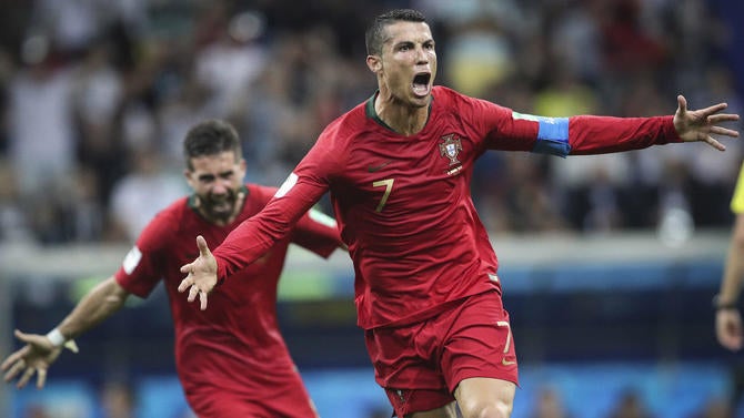 Soccer: World Cup-Spain vs Portugal