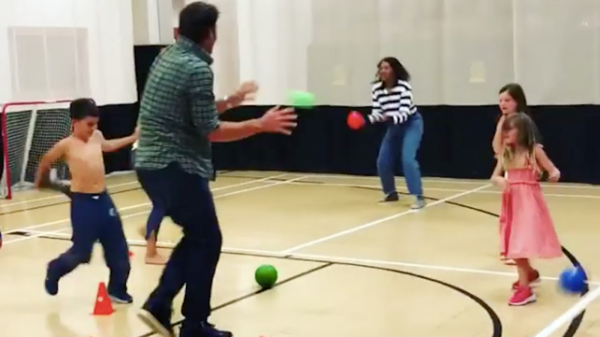 Tom Brady Family Dodgeball Games Are Psychotically Intense And