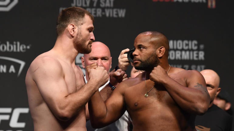 UFC 241 fight card Daniel Cormier vs. Stipe Miocic set for heavyweight title rematch in August CBSSports