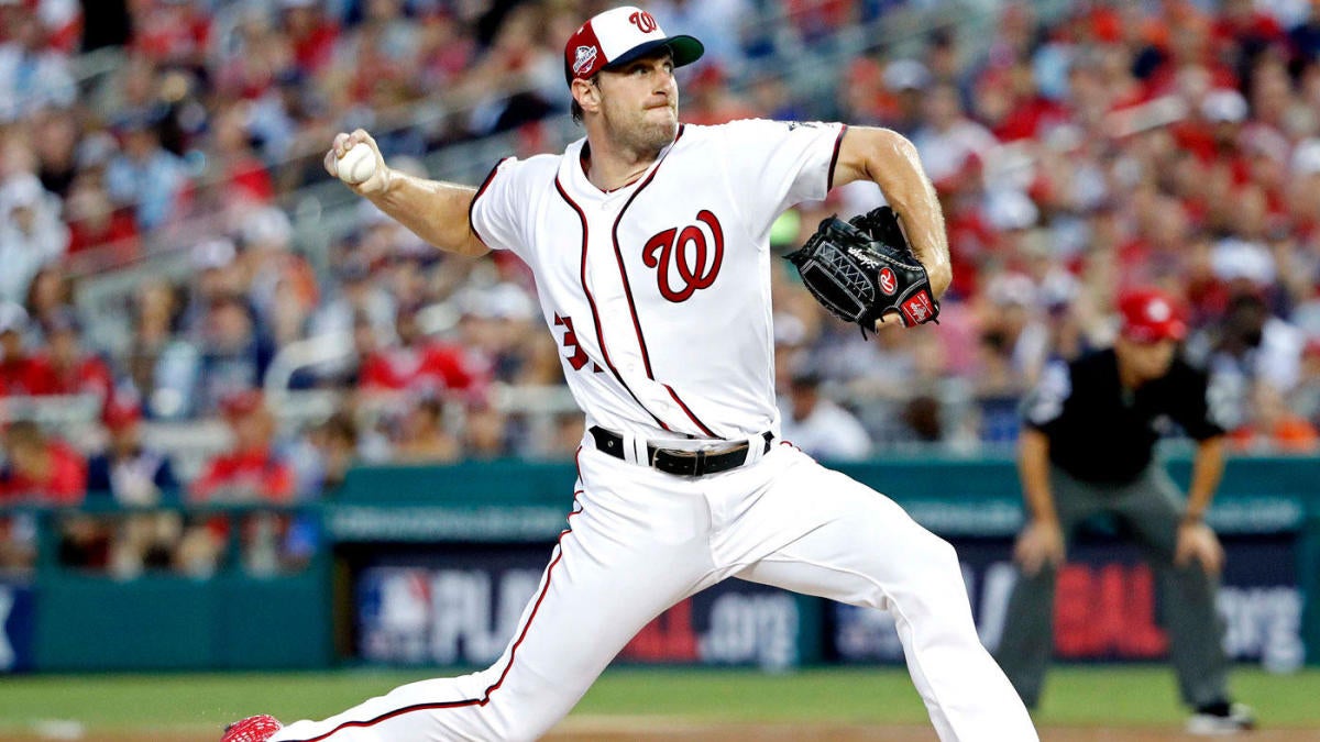 Max Scherzer Hits the Field One Day After Breaking His Nose