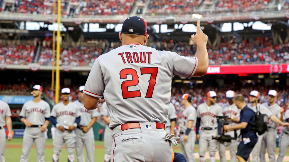 Angels' Mike Trout homers, continues to crush it in the MLB All-Star Game 