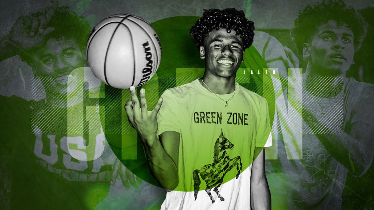 Jalen Green could be the No. 1 pick in the NBA Draft, and he's so much...