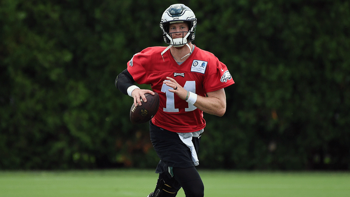 Carson Wentz says he feels comfortable after first 11-on-11 drills since  injury