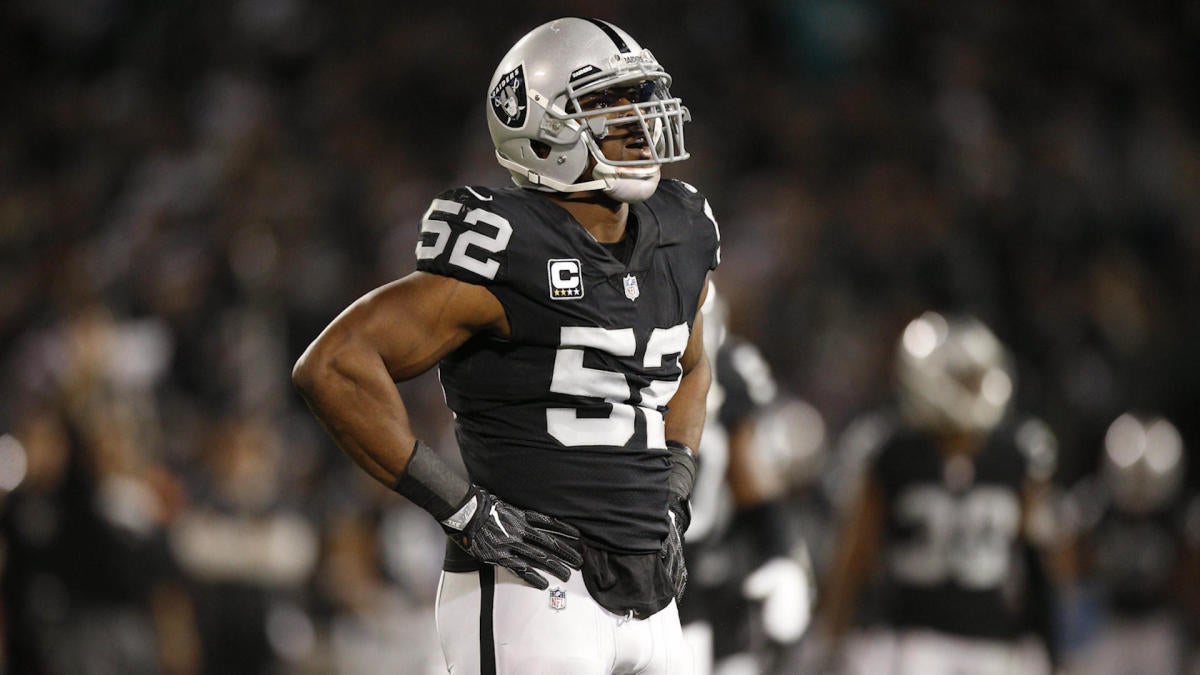 NFL report: Raiders exercise fifth-year option on Khalil Mack - Los Angeles  Times