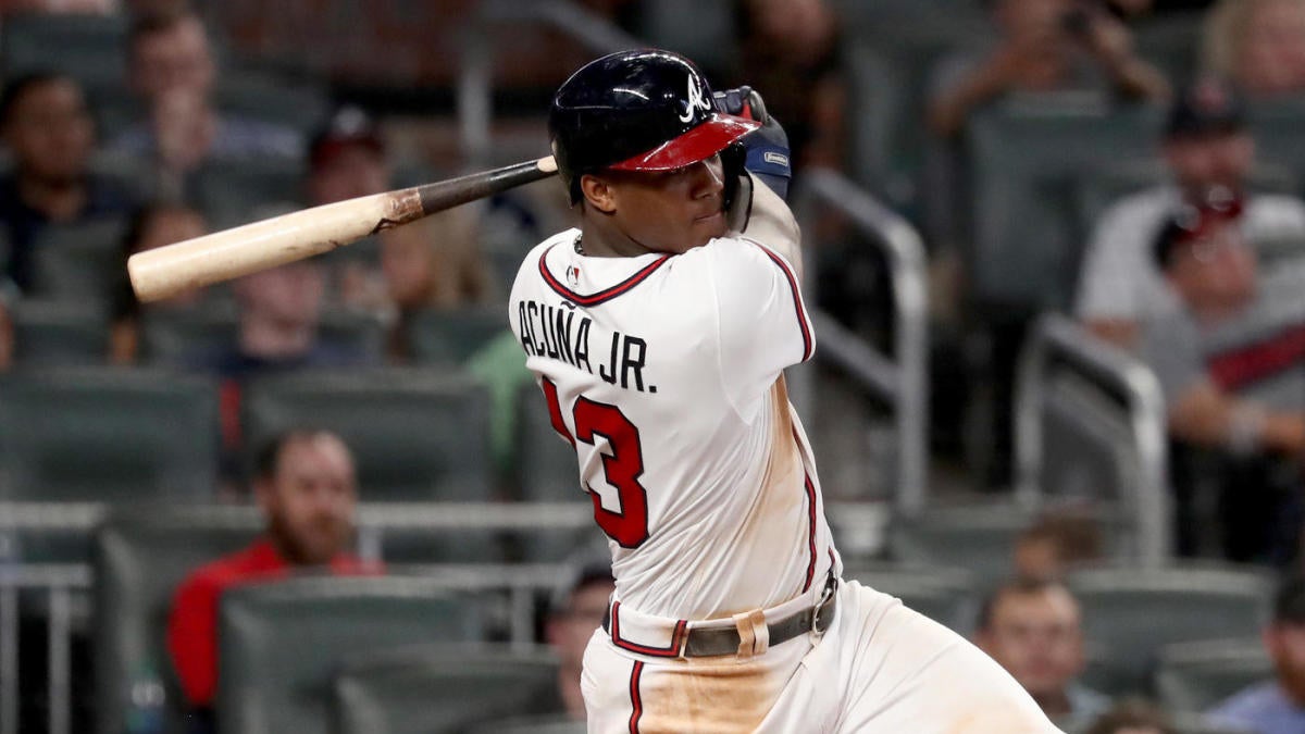 Ronald Acuña Jr.'s leadoff double, 07/19/2022