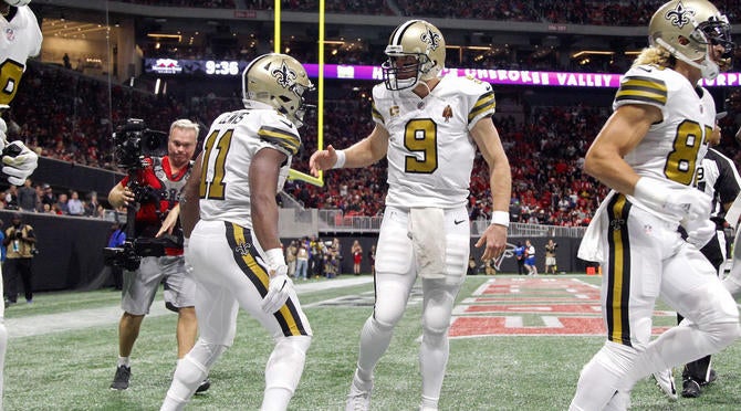 NFL: New Orleans Saints at Atlanta Falcons
