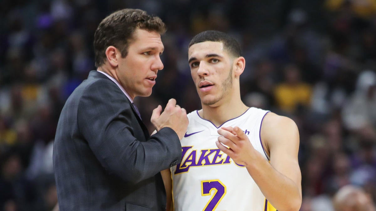 Lakers Brandon Ingram Lonzo Ball Respond To Public Challenge From Luke Walton Cbssports Com